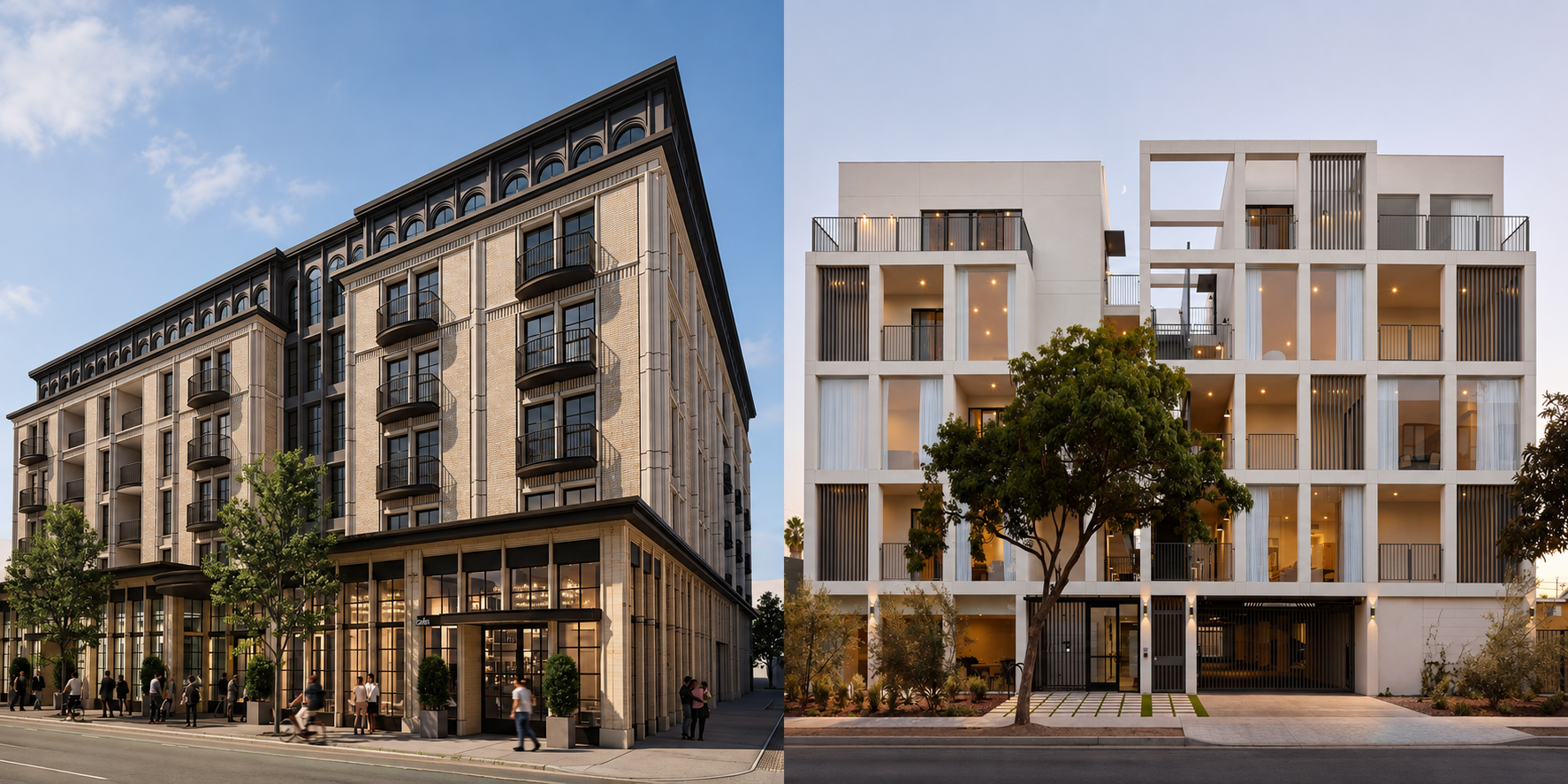 Bittoni Architects projects in Charleston and Los Angeles